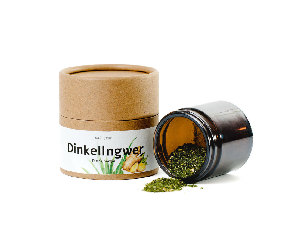 Weizengras Dinkel Ingwer Granulat