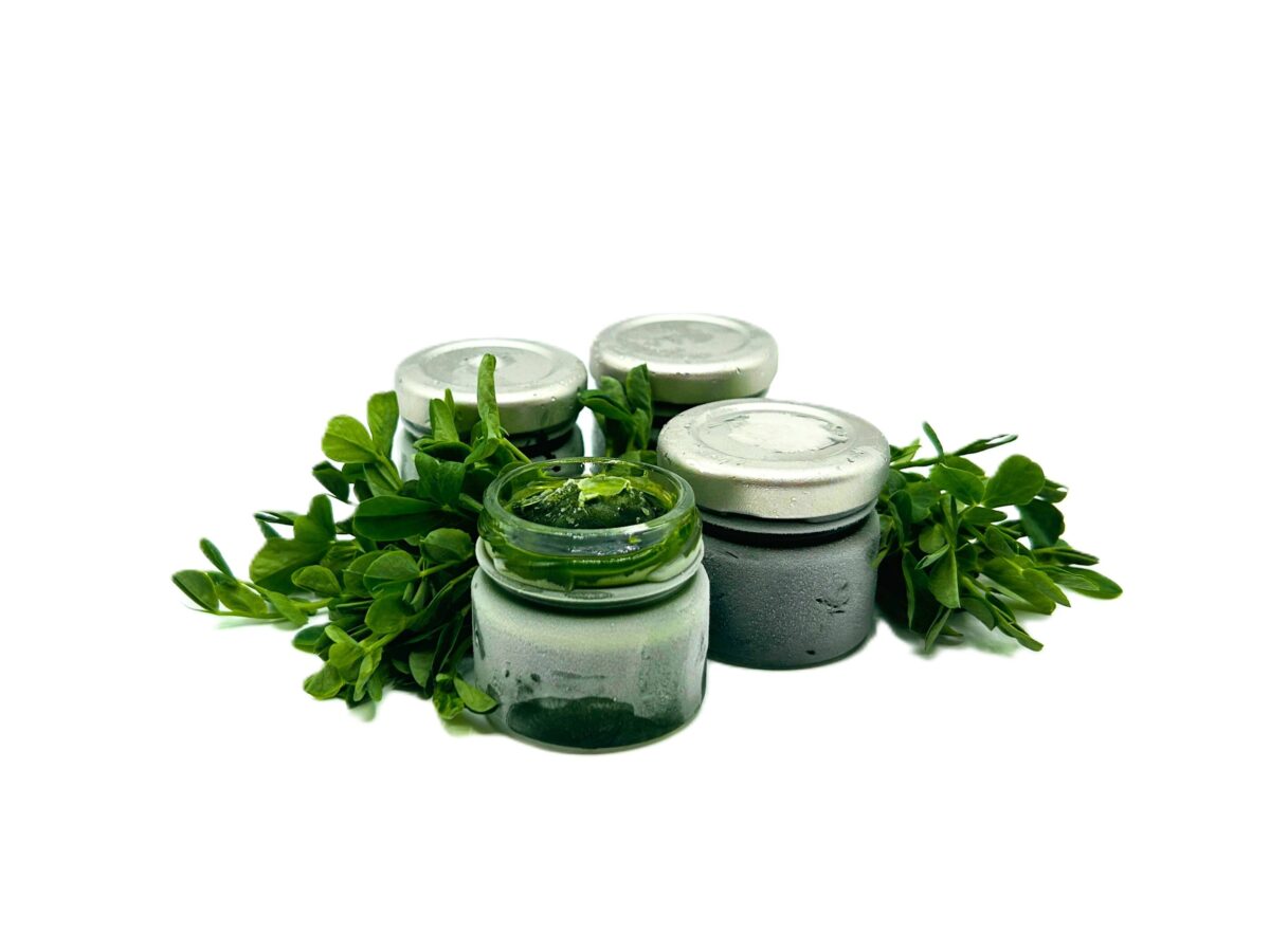 Microgreens Erbsensaft